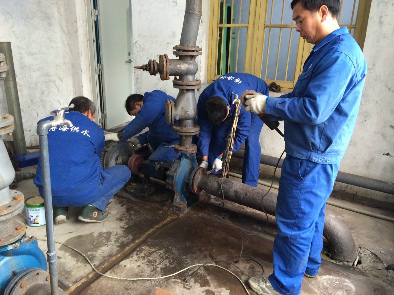 春節(jié)假期結束 二次供水生產安裝工作正常運行