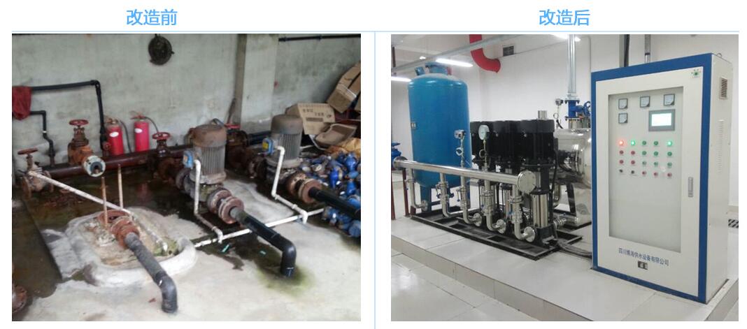 供水設備在那些情況下需要改造、更換?