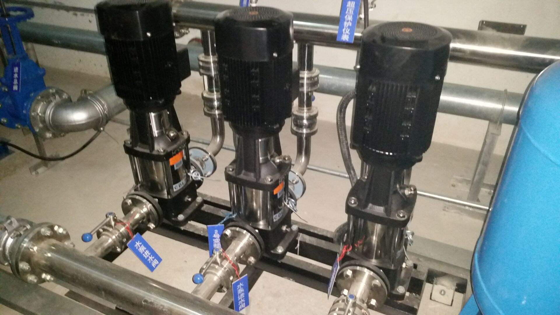 變頻恒壓供水系統不上水是什么原因