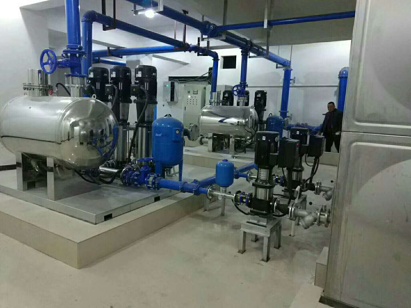 小區內二次供水怎么供水